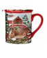 Homestead Christmas 4 Piece Mug Set