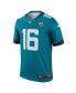 ფოტო #3 პროდუქტის Men's Trevor Lawrence Teal Jacksonville Jaguars Legend Jersey