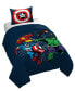 Фото #1 товара Marvel Invincible 100% Organic Cotton Twin Duvet Cover & Sham Set