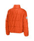 Women's Orange Denver Broncos Puffer Full-Zip Jacket