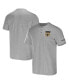Фото #1 товара Men's NFL x Darius Rucker Collection by Heather Gray New Orleans Saints Henley T-shirt