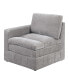 Фото #1 товара Modular Sectional Sofa Living Room Furniture, Granite Morgan Fabric