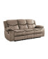 Фото #1 товара White Label Veloce 88" Double Glider Reclining Sofa