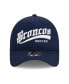 Фото #2 товара Men's Navy Denver Broncos Caliber Trucker 9FORTY Adjustable Hat