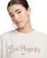 Фото #3 товара Women's Sportswear Essential Los Angeles Logo T-Shirt