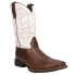 Фото #3 товара Roper Monterey Square Toe Cowboy Mens Brown, White Casual Boots 09-020-0904-292