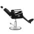Фото #2 товара Profesjonalny fotel fryzjerski barberski z podnóżkiem obrotowy TURIN Physa czarny