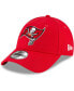 Фото #1 товара Men's Red Tampa Bay Buccaneers The League Logo 9FORTY Adjustable Hat