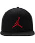 Фото #2 товара Men's Black Jumpman Pro Logo Snapback Adjustable Hat