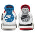 Кроссовки Nike Air Jordan 4 Retro What The (Белый)