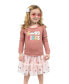 ფოტო #1 პროდუქტის Toddler and Little Girls Good Vibes Tutu Dress