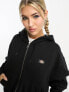 Фото #7 товара Dickies oakport zip hoodie in black