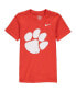 ფოტო #1 პროდუქტის Big Boys Orange Clemson Tigers Logo T-shirt