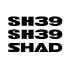 Фото #1 товара SHAD SH39 Stickers