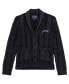 ფოტო #1 პროდუქტის Big Boy Long Sleeve Cardigan Sweater