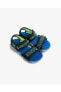Thermo - Splash - Heat - Flo Büyük Erkek Çocuk Siyah Işıklı Sandalet 400109l Bblm