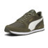 Фото #2 товара Puma St Runner V3 Lace Up Mens Green Sneakers Casual Shoes 38485719