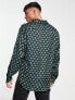 Фото #2 товара Jack & Jones Premium satin long sleeve shirt in mandala print