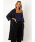 ფოტო #3 პროდუქტის Karsyn Open Front Sequin Duster