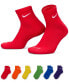 ფოტო #1 პროდუქტის Unisex 6-Pk. Dri-FIT Quarter Socks