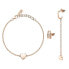 Fashion bronzový set šperků LPS20ASD01 (náramek, 2x single náušnice)