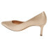 Фото #3 товара Nina Nina60 Kitten Heels Pumps Womens Beige Dress Casual NINA60-767