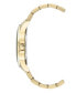 Ellen Degeneres Women's Gold Stainless Steel Bracelet Watch 40mm