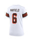 Фото #2 товара Women's Baker Mayfield White Cleveland Browns 1946 Collection Alternate Game Jersey