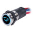 BLUE SEA SYSTEMS Off-(On) Blue-Red LED Switch