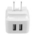 Фото #8 товара StarTech.com Dual-port USB wall charger - international travel - 17W/3.4A - white - Indoor - AC - 5 V - White