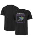 Фото #1 товара Men's Black Tampa Bay Rays Borderline Franklin T-shirt