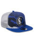 Men's Blue Dallas Mavericks Court Sport Speckle 9fifty Snapback Hat