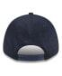 ფოტო #2 პროდუქტის Men's Navy Atlanta Braves 2024 Clubhouse 9FORTY Adjustable Hat