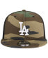 Фото #3 товара Men's Camo Los Angeles Dodgers Woodland Camo Trucker 9FIFTY Snapback Hat