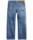 Toddler and Little Girls High-Rise Straight Fit Jeans