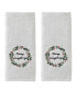 Фото #1 товара Merry Everything Cotton 2 Piece Hand Towel Set