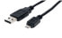 Фото #1 товара ShiverPeaks BS77185 - 5 m - USB A - USB B - USB 2.0 - 480 Mbit/s - Black