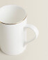 Фото #7 товара Rimmed bone china mug