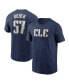 ფოტო #1 პროდუქტის Men's Shane Bieber Cleveland Guardians 2024 City Connect Name Number T-Shirt