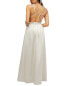 Weworewhat Ruffle Bib Maxi Dress Women's