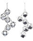 Фото #1 товара Kurt Adler 5.25In Iron Drops With Gems Set Of 2 Ornaments Multi