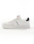 Фото #2 товара Tommy Jeans retro cupsole trainers in white and black