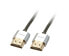 Фото #2 товара Кабель HDMI высокой скорости Lindy CROMO Slim A/A - 0,5 м - HDMI Type A (стандартный) - 3D - черный