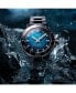 ფოტო #5 პროდუქტის Men's Swiss Automatic Seastar Stainless Steel Bracelet Watch 46mm