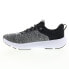 Фото #13 товара Under Armour Charged Revitalize Mens Gray Canvas Athletic Running Shoes