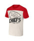 ფოტო #2 პროდუქტის Men's Nfl X Darius Rucker Collection by Cream Kansas City Chiefs Colorblocked T-shirt