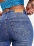 Фото #5 товара JDY flora high rise flare jeans in mid wash