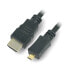 Фото #1 товара Goobay MicroHDMI - HDMI 2.0 cable - 3.0m
