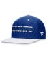 ფოტო #4 პროდუქტის Men's Blue, White Toronto Maple Leafs Authentic Pro Rink Two-Tone Snapback Hat