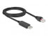 Фото #3 товара Delock Serial Connection Cable with FTDI chipset - USB 2.0 Type-A male to RS-232 RJ45 male 2 m black - 2 m - RJ-45 - USB 2.0 Type-A